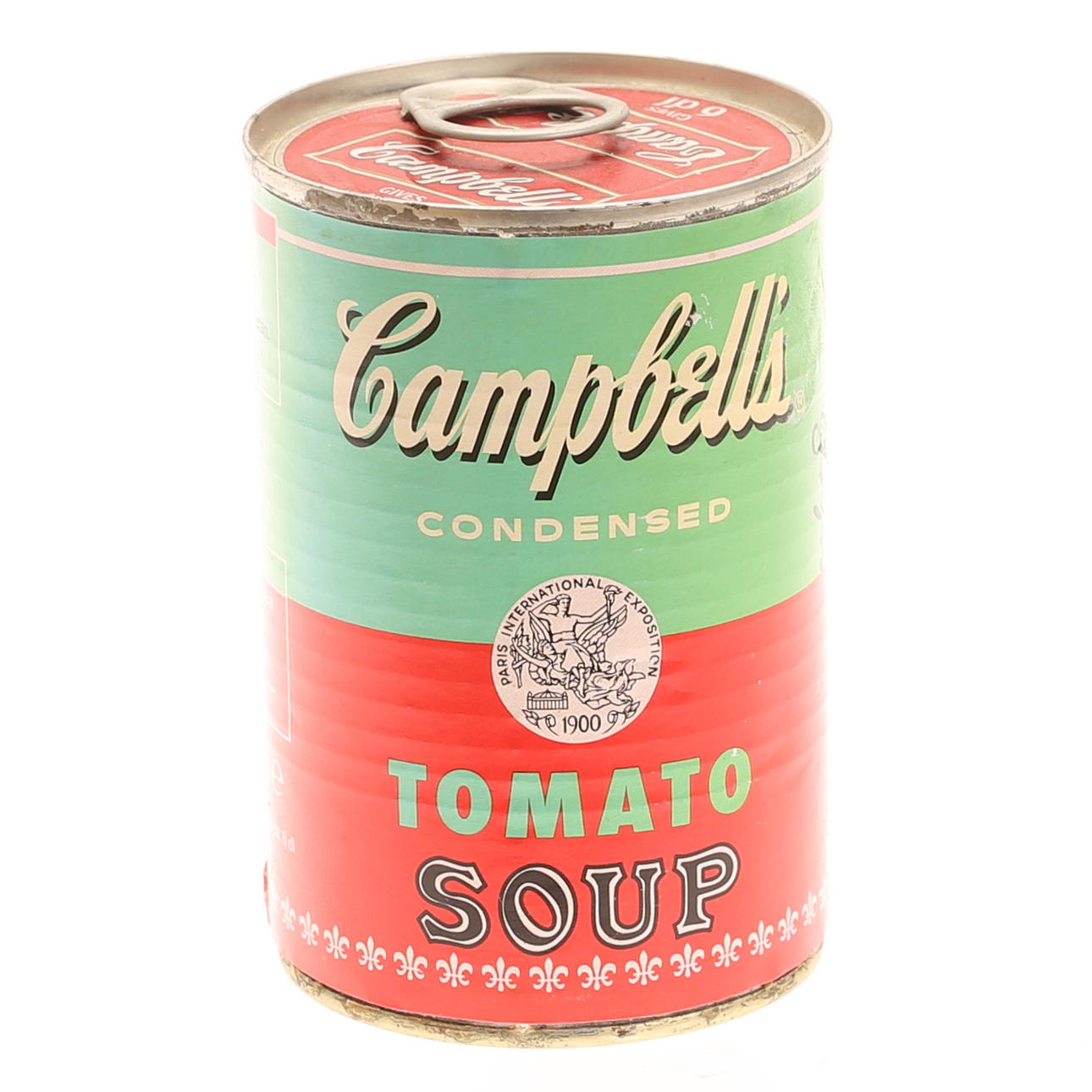 ANDY WARHOL. Danach Champignonglas, „Cambells Tomato Soup“.