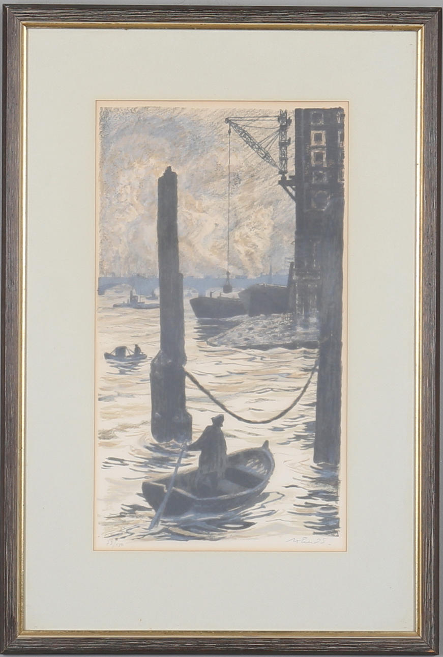 ROLAND SVENSON. färglitografi, signerad och numrerad 73/150.