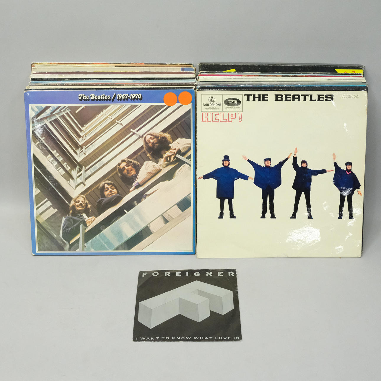 SAMLING AF VINYLPLADER, LP.