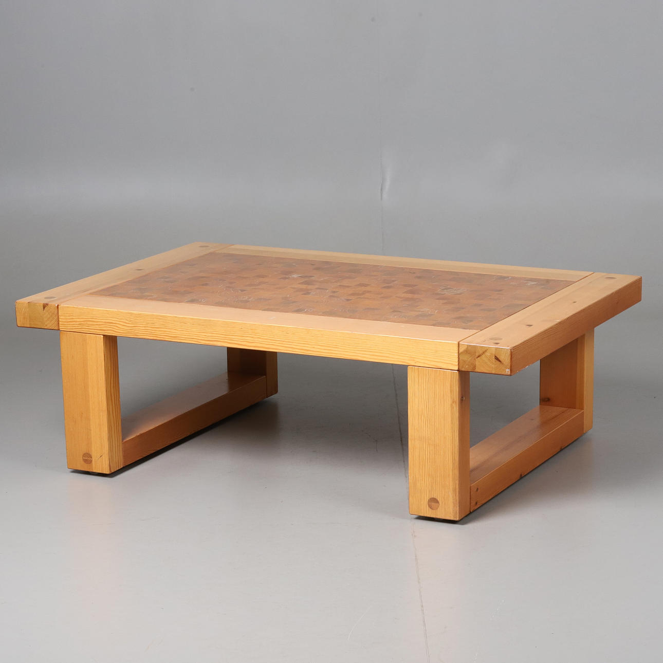 CHRISTER LUNDÉN. A coffee table, “Patron”, Broby Nya Möbler, pine ...