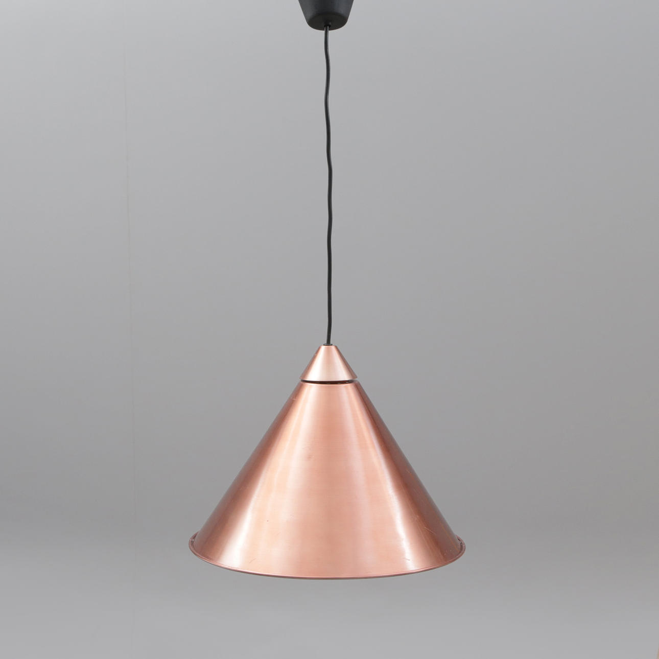 CEILING LAMP, metal, copper colored, modern.