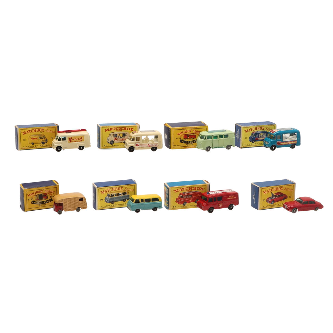 MATCHBOX SERIES - INCLUDING TV SERVICE VAN.