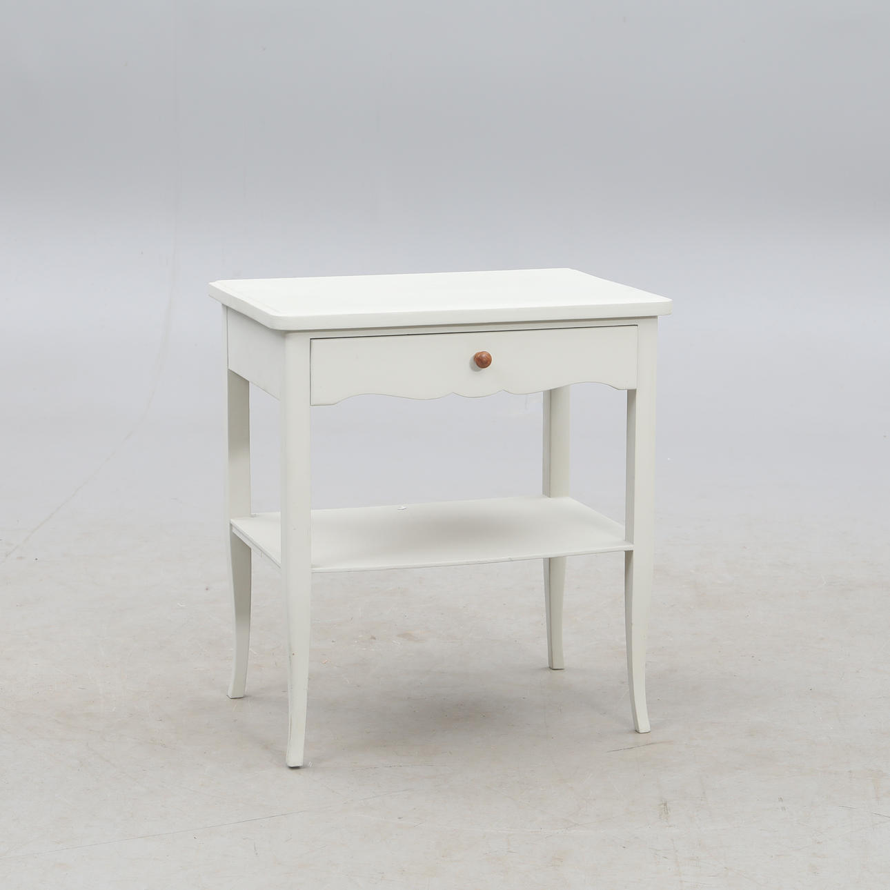 BEDSIDE TABLE, PAINTED.