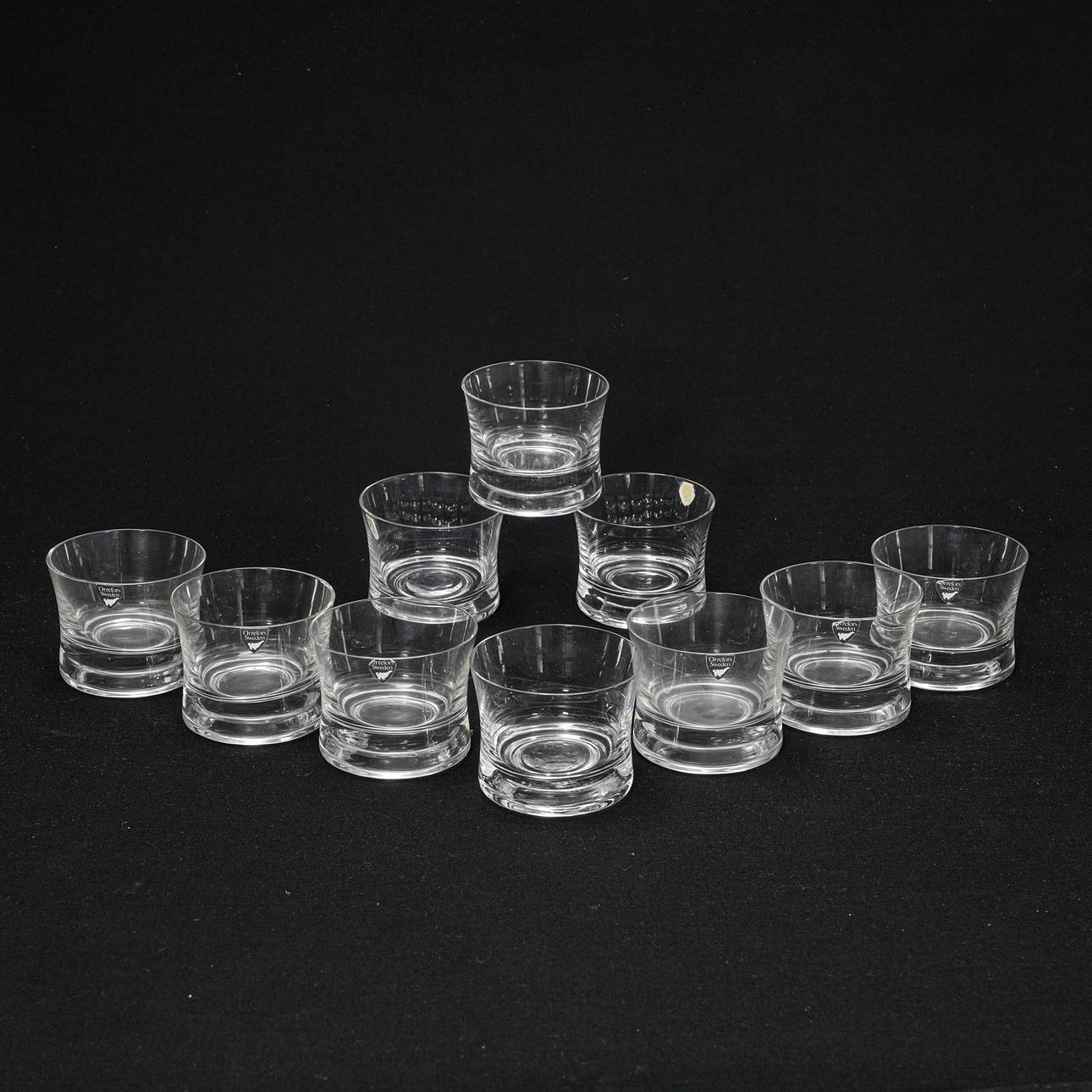 VISKILASI, 10 kpl, Orrefors.