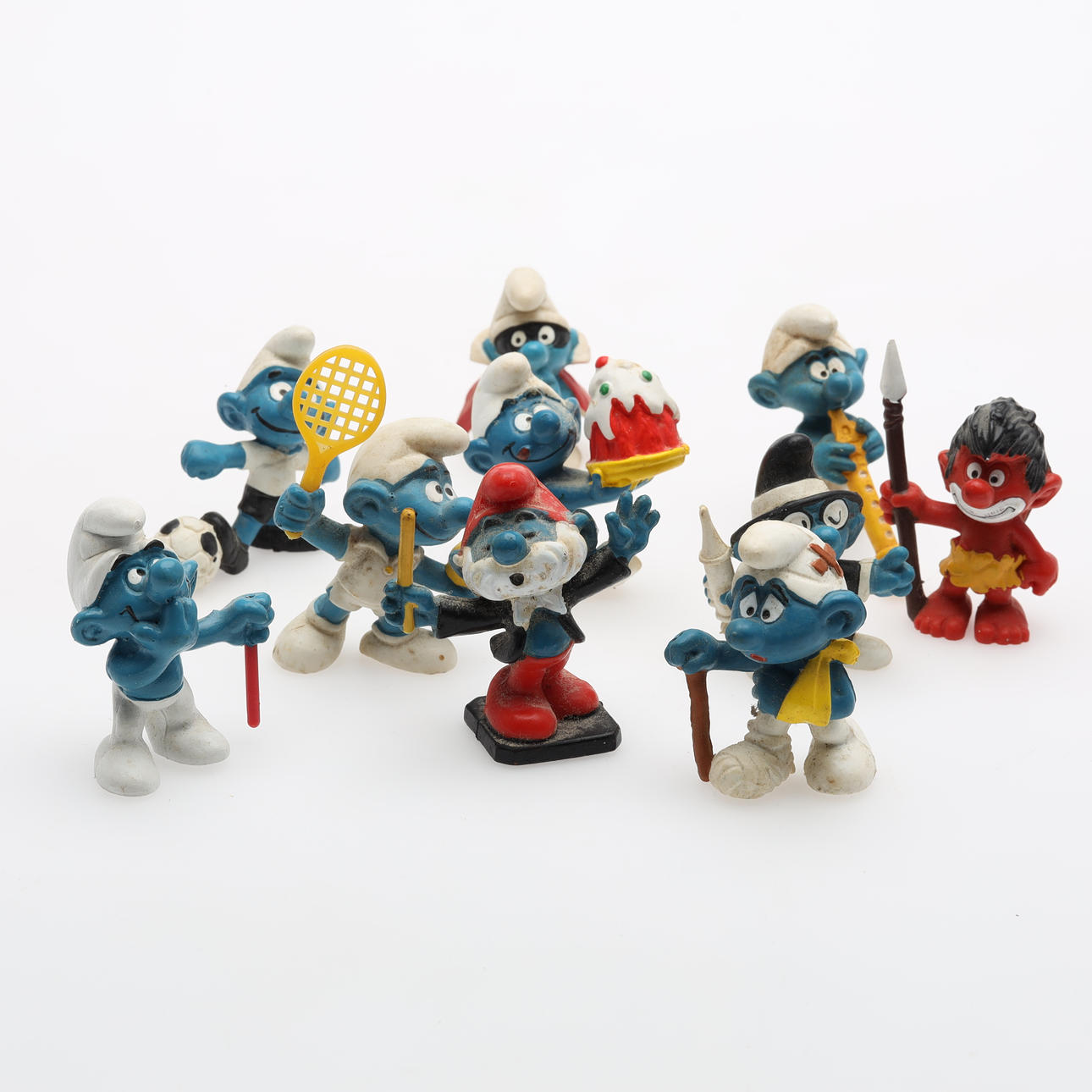 SMURFAR 10 piezas Peyo Bully.