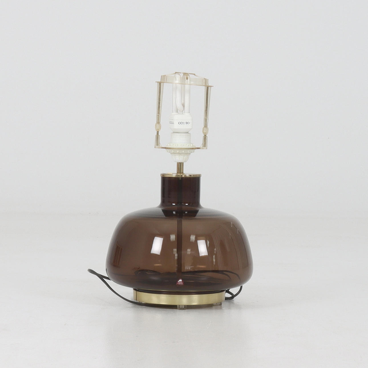 A table lamp, glass, design, Wiktor Berndt, Orrefors.