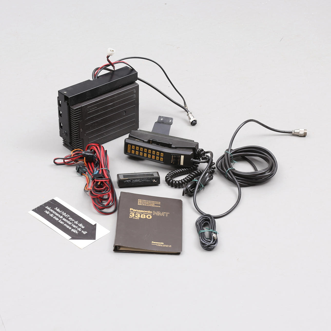 Panasonic, NMT 3380, Japan, 1980-tal.