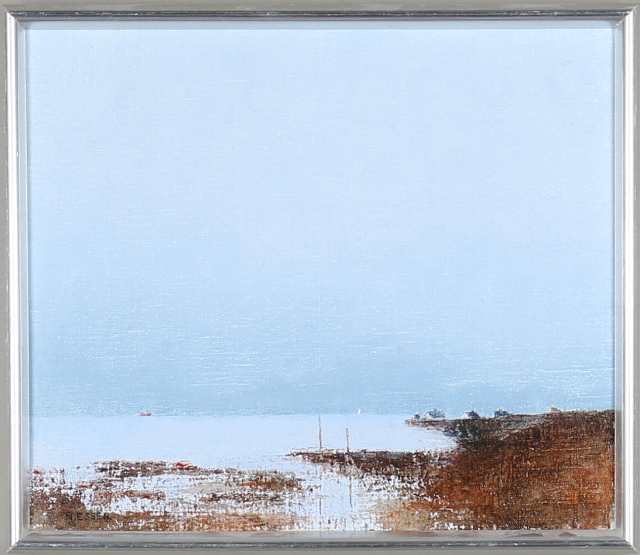 NILS ESSEN. olja på duk, signerad.