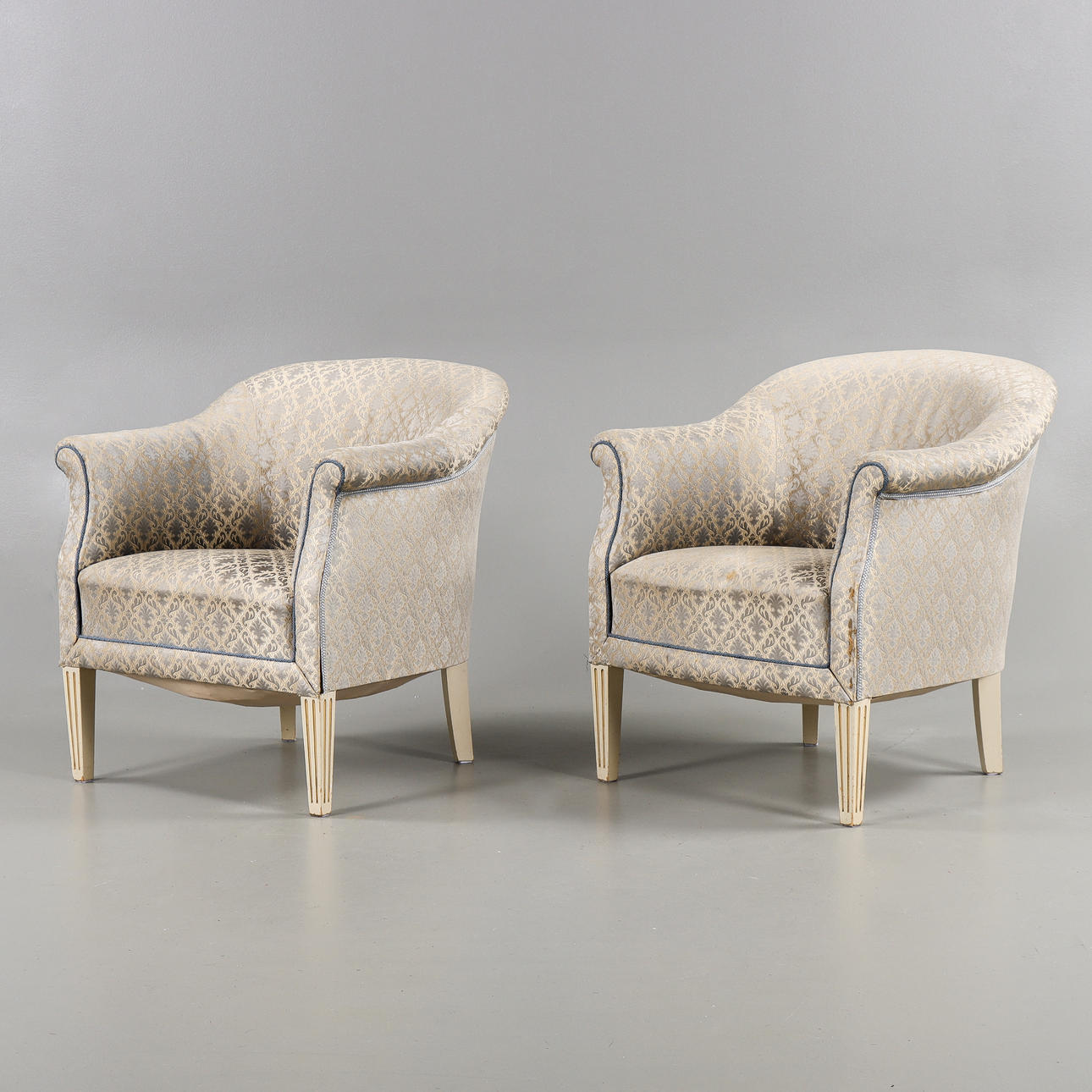 KLUBSTOLER, TO, første halvdel af det 20. århundrede.