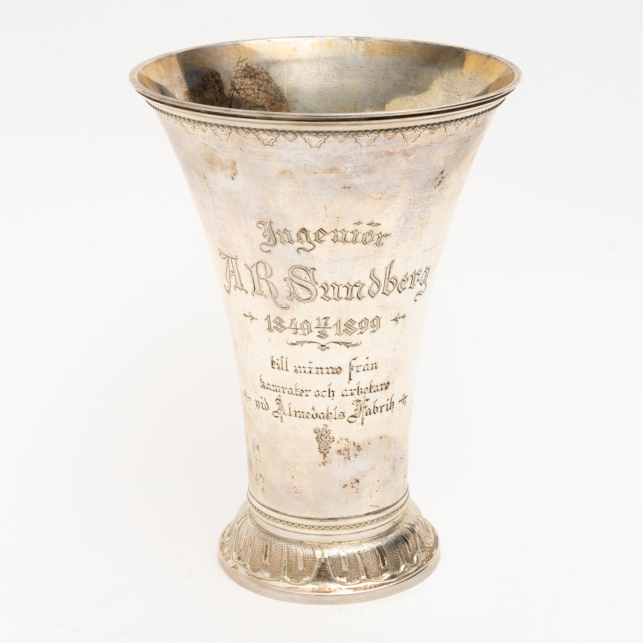 TROPHY, silver, GAB, 1899.