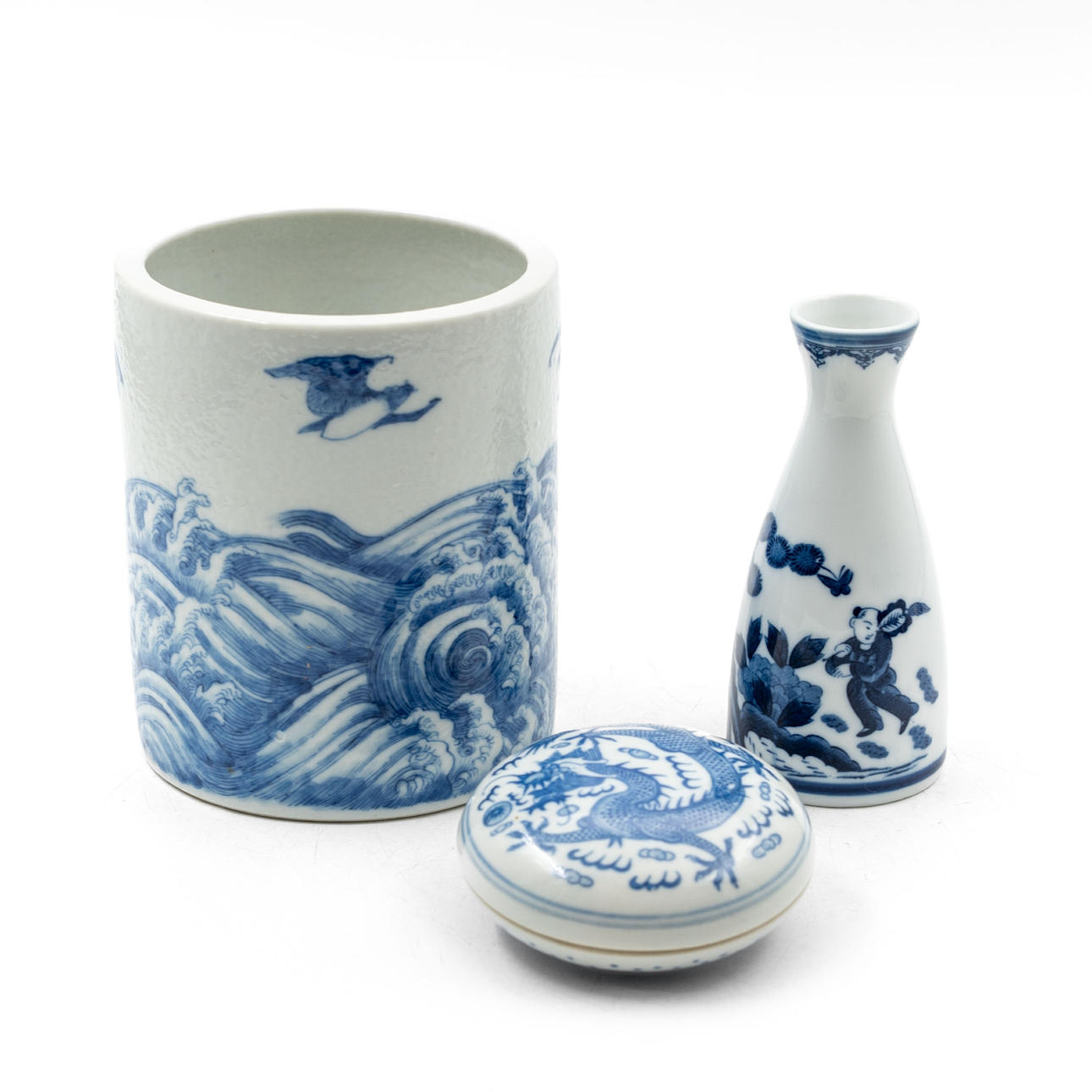 PORSLIN, Kina, 1900-tal 3 delar.