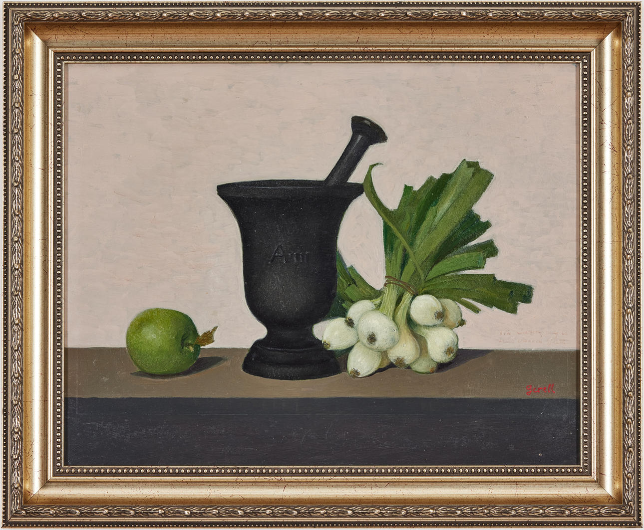 GRETA GERELL. “Mortar and onion”.