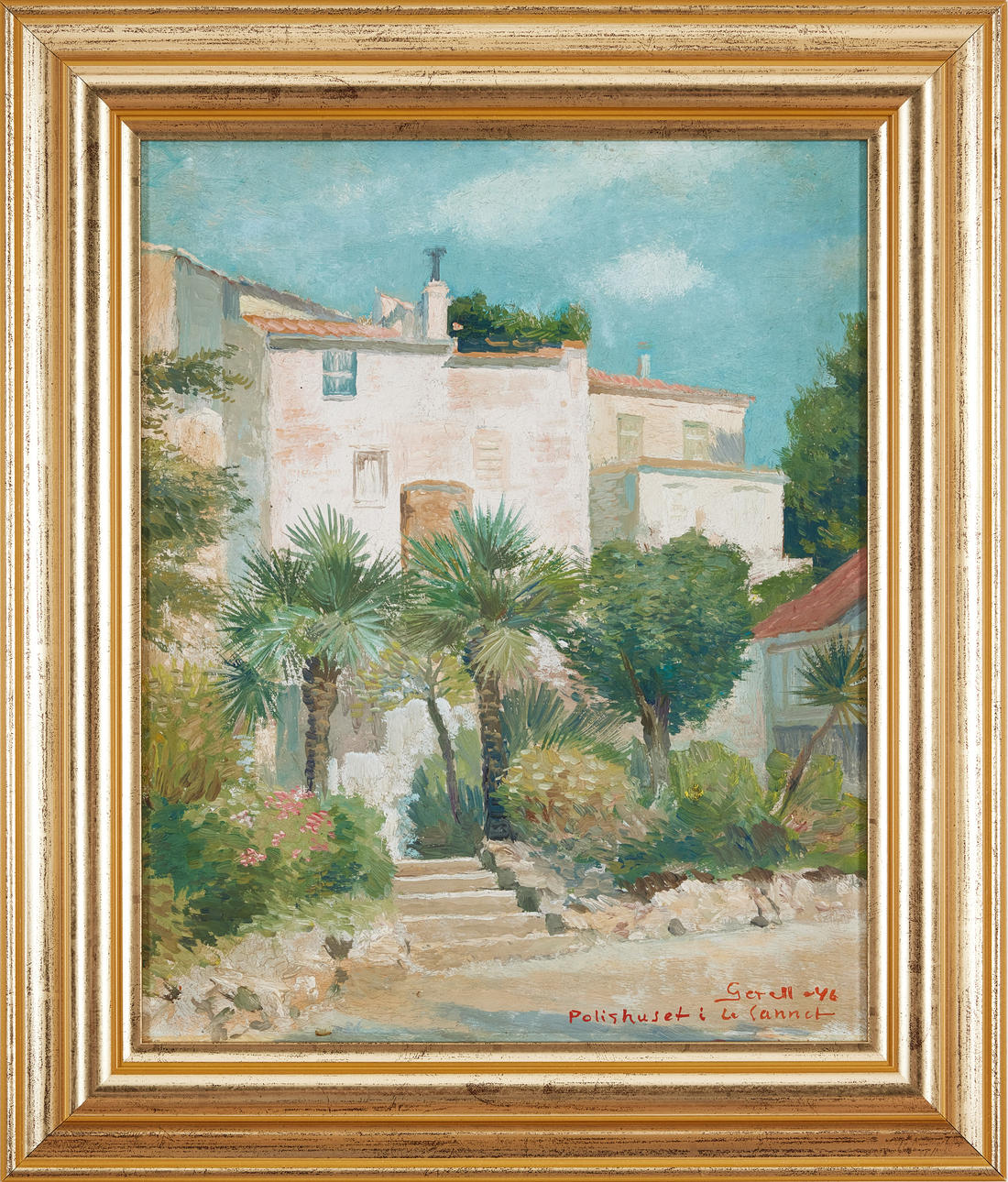 GRETA GERELL. „Polizeihaus in Le Cannet“.