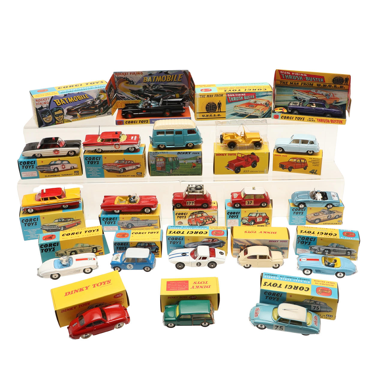 DINKY TOYS & CORGI TOYS - REPRODUCTION BOXED MODELS. Toys - Model