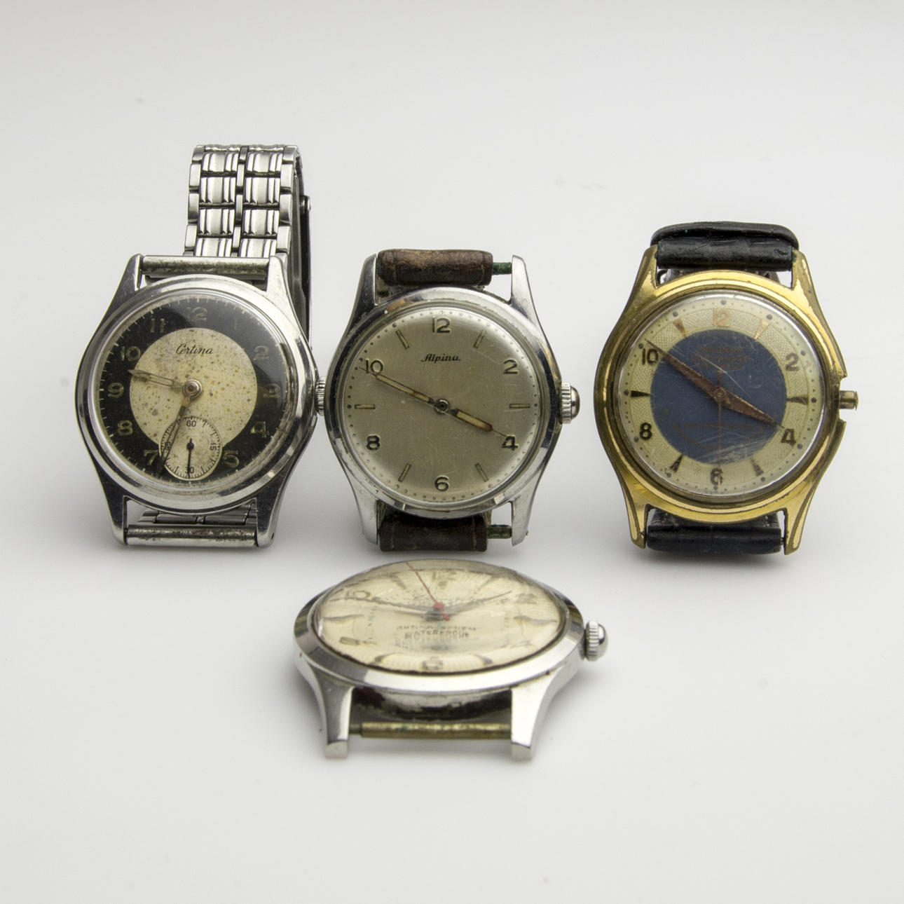 HERRARMBANDSUR, 4 stycken, 1900-talets mitt.