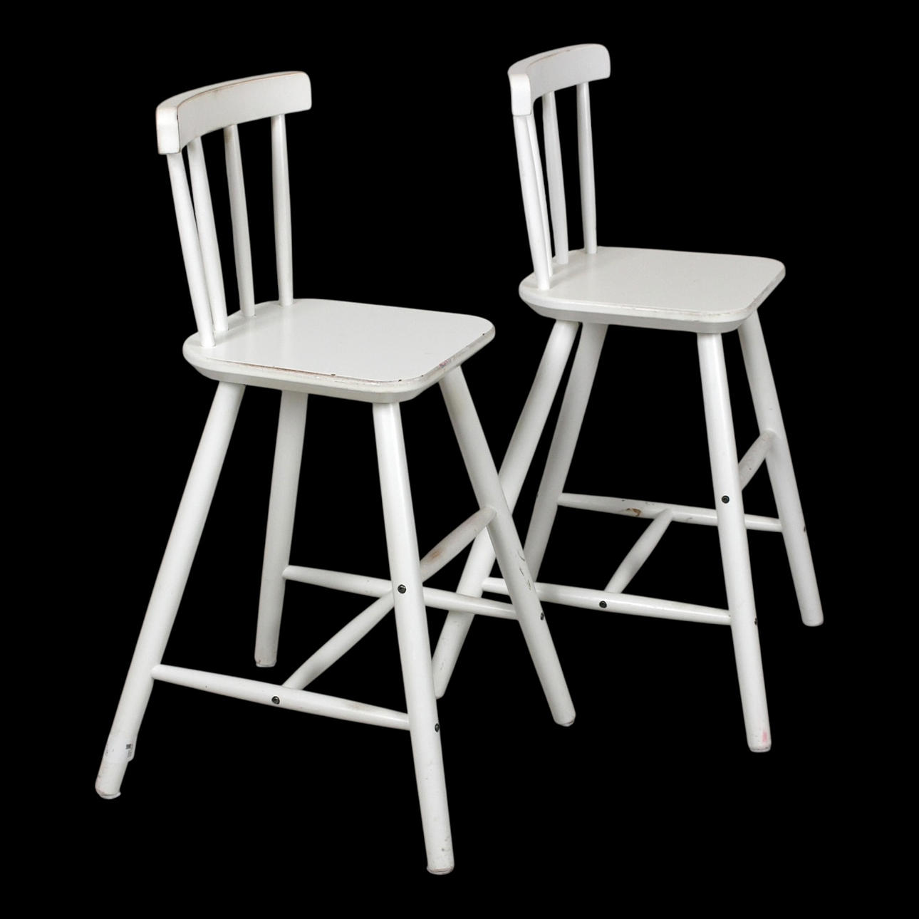 CHILDREN'S BAR STOOLS, 2 pcs. It's Ikea.