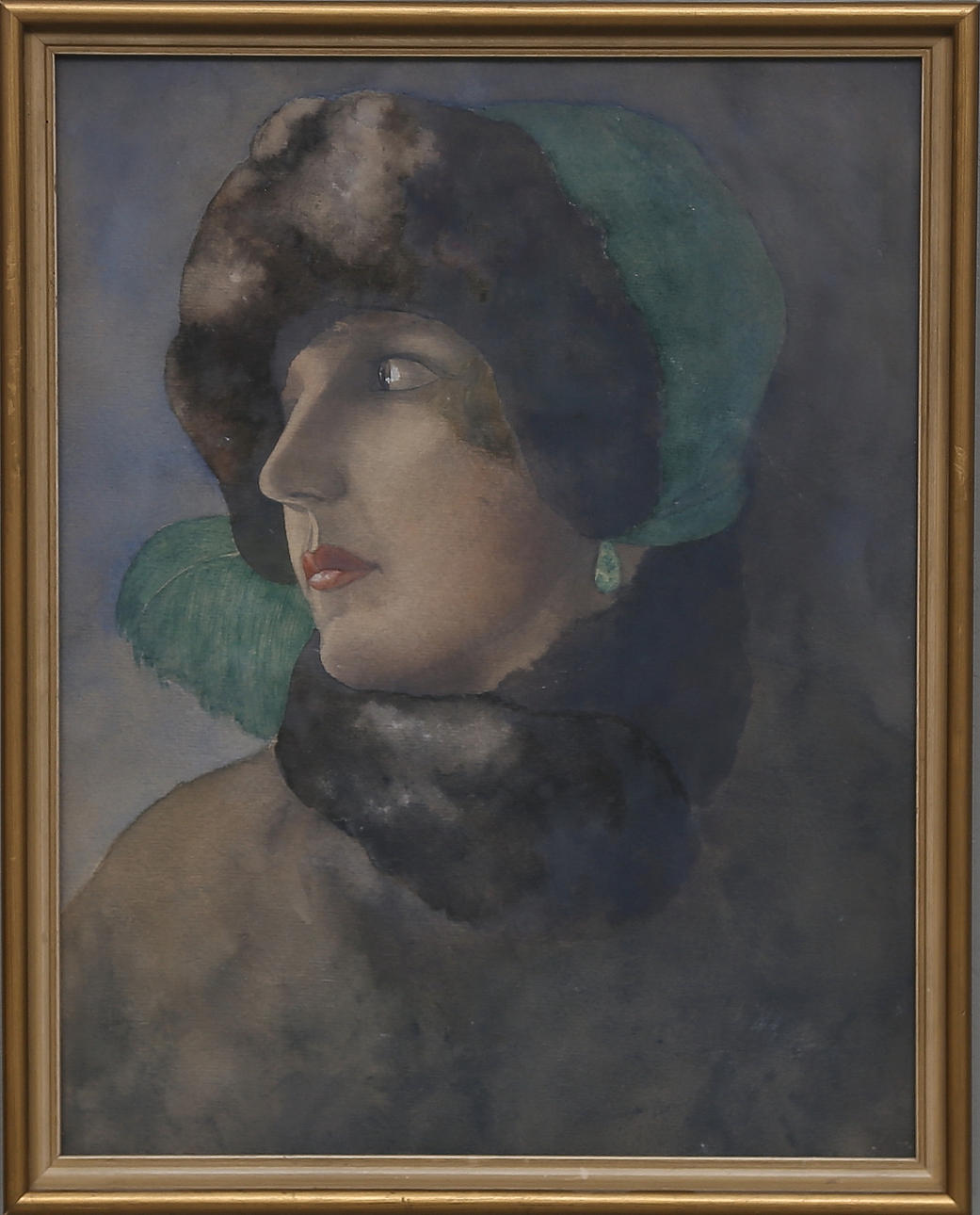 OIDENTIFIERAD KONSTNÄR. Blandteknik, osignerad.