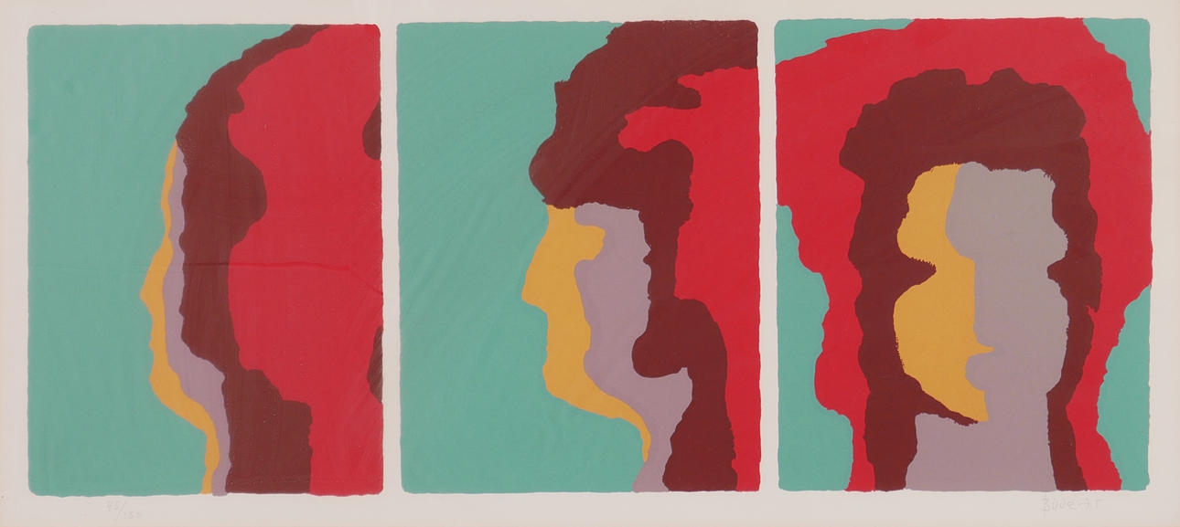 MAX BILDE. “She Who Turns”, comic book, signed Bilde -75.