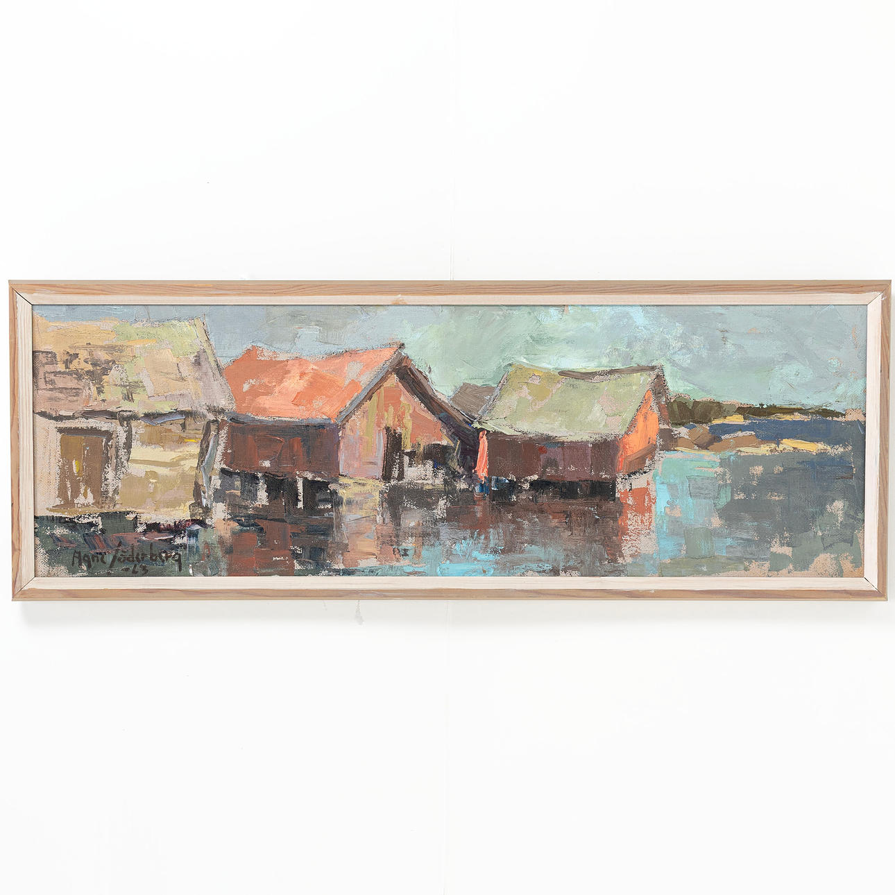 AGNE SÖDERBERG, Oil on canvas, signed.