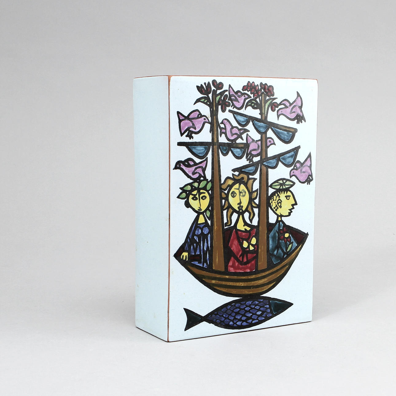 VAS, fajans, "Karneval", Stig Lindberg.