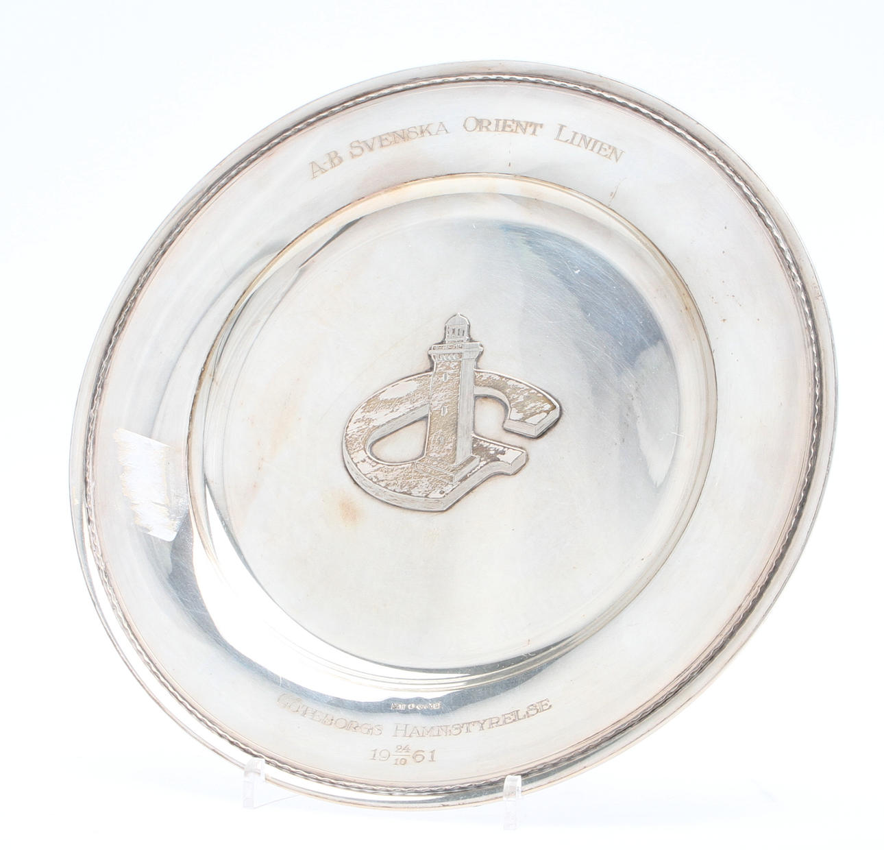 FAT, silver, GAB, 1957, ca 550 gram.