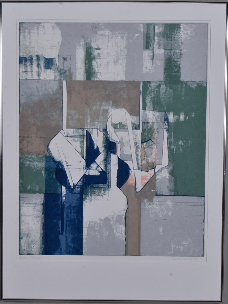 ANDERS ÖSTERLIN. Color silkscreen.