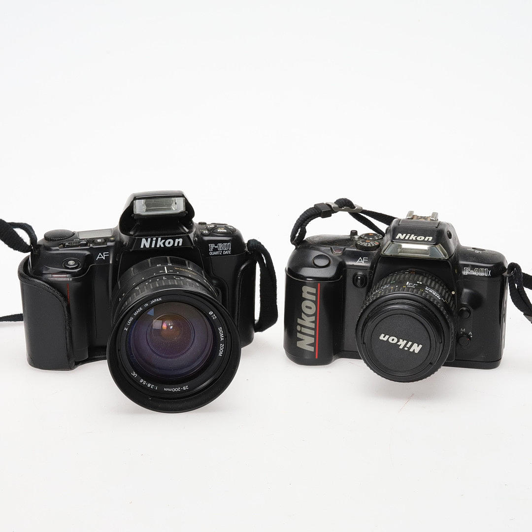 SYSTEM CAMERAS, Analog, Nikon, 2 pcs.