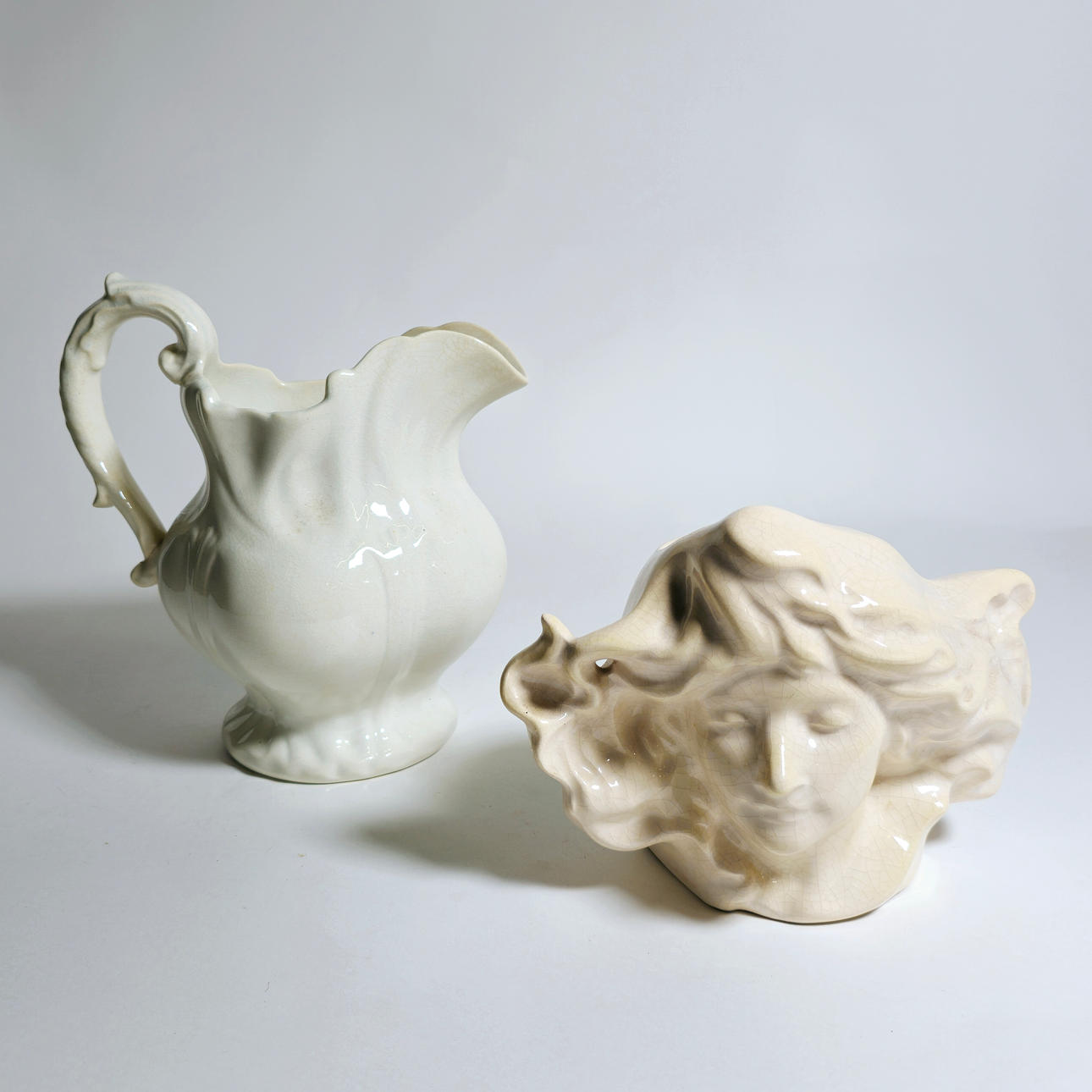 JAR AND SMALL MODERNIST CENTER.