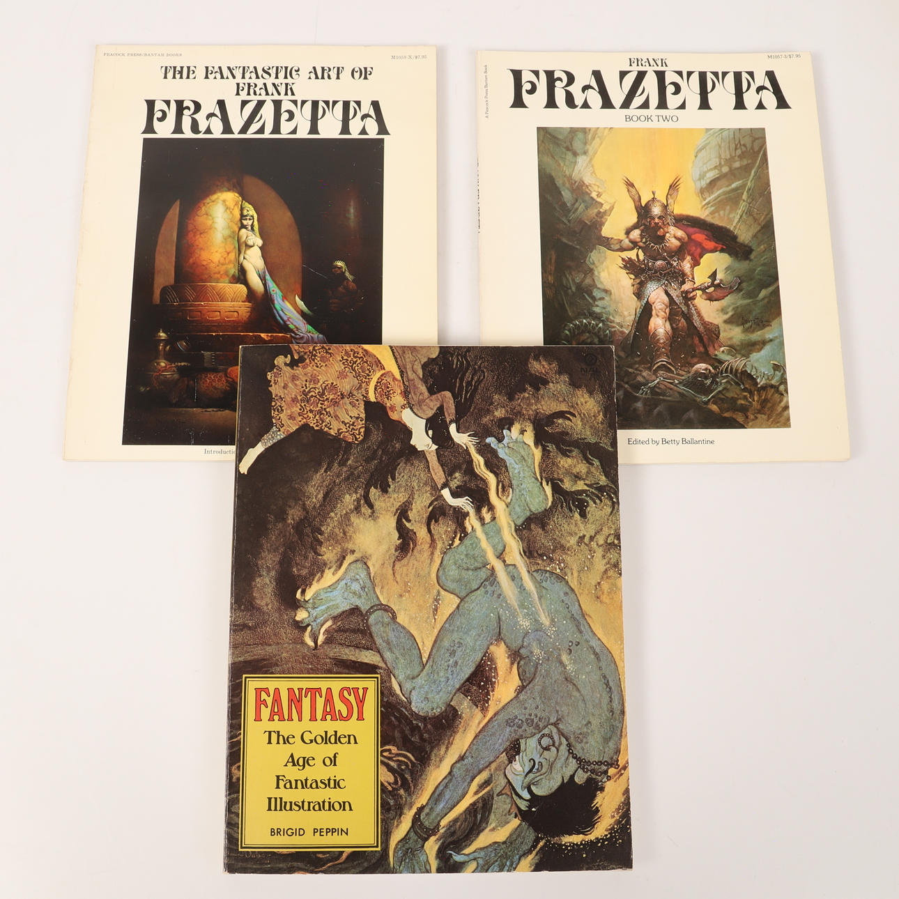 Books, 3 pieces, Fantasy.