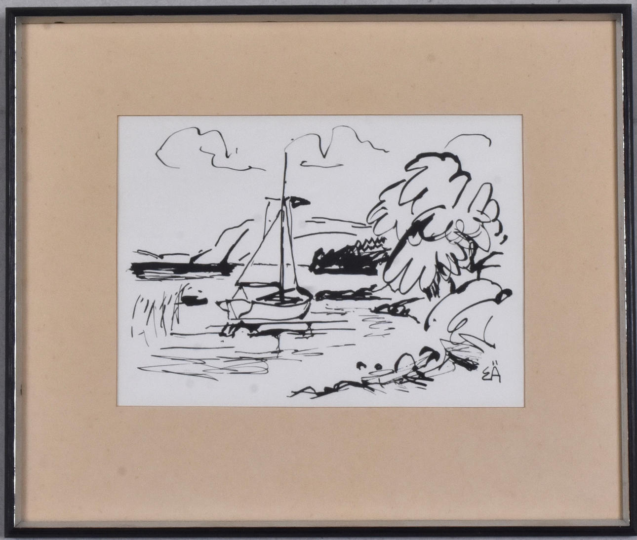 ERLING ÄRLINGSSON. lithograph.