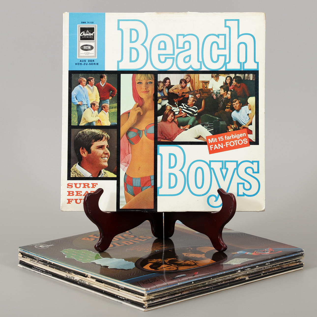 BEACH BOYS, 10 LPs, 1970's.