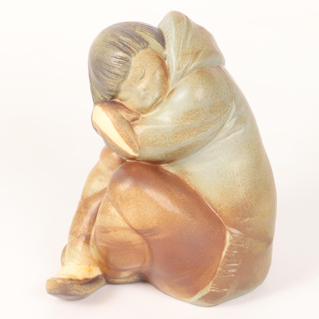 FIGURIN, eskimå, Lladro, Spanien.