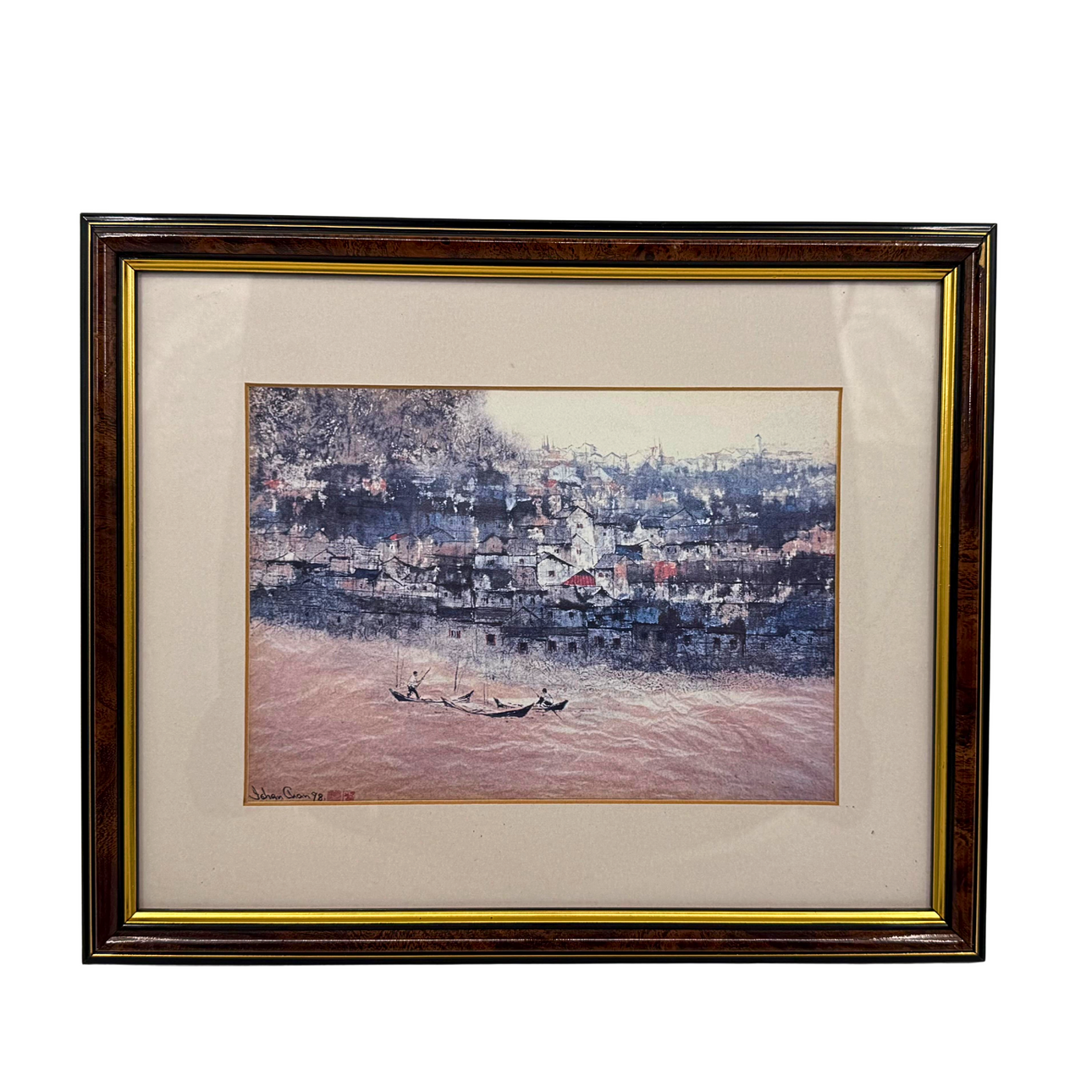 GRAPHIC, SIGNED, 20TH CENTURY.