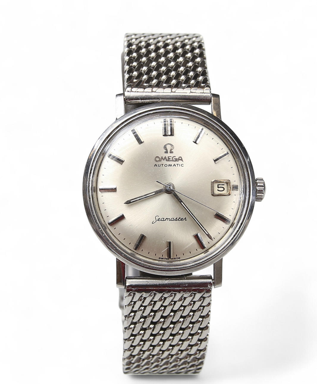 WRISTWATCH, Omega Seamaster, Automatic, steel.