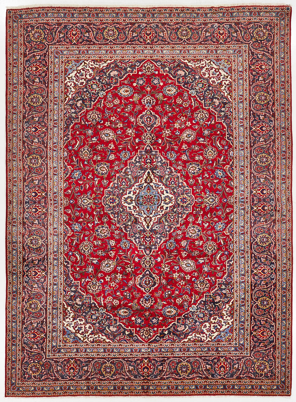 ORIENTAL CARPET, Keshan, old.
