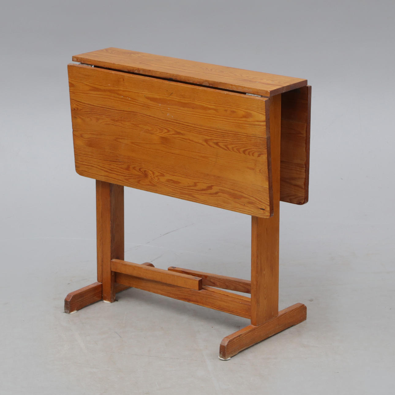 A 20th century folding table.