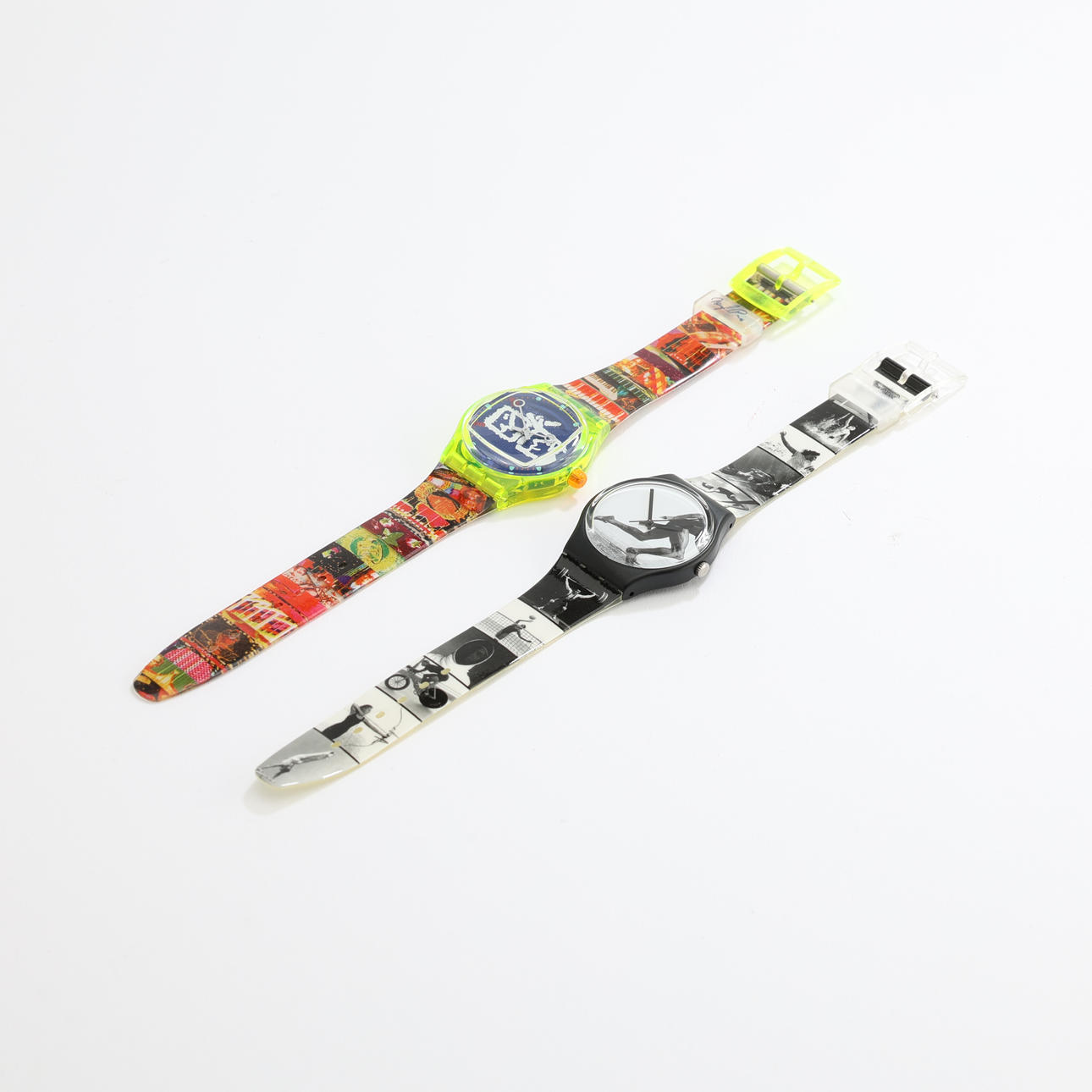 SWATCH, wristwatch, 2 pcs.