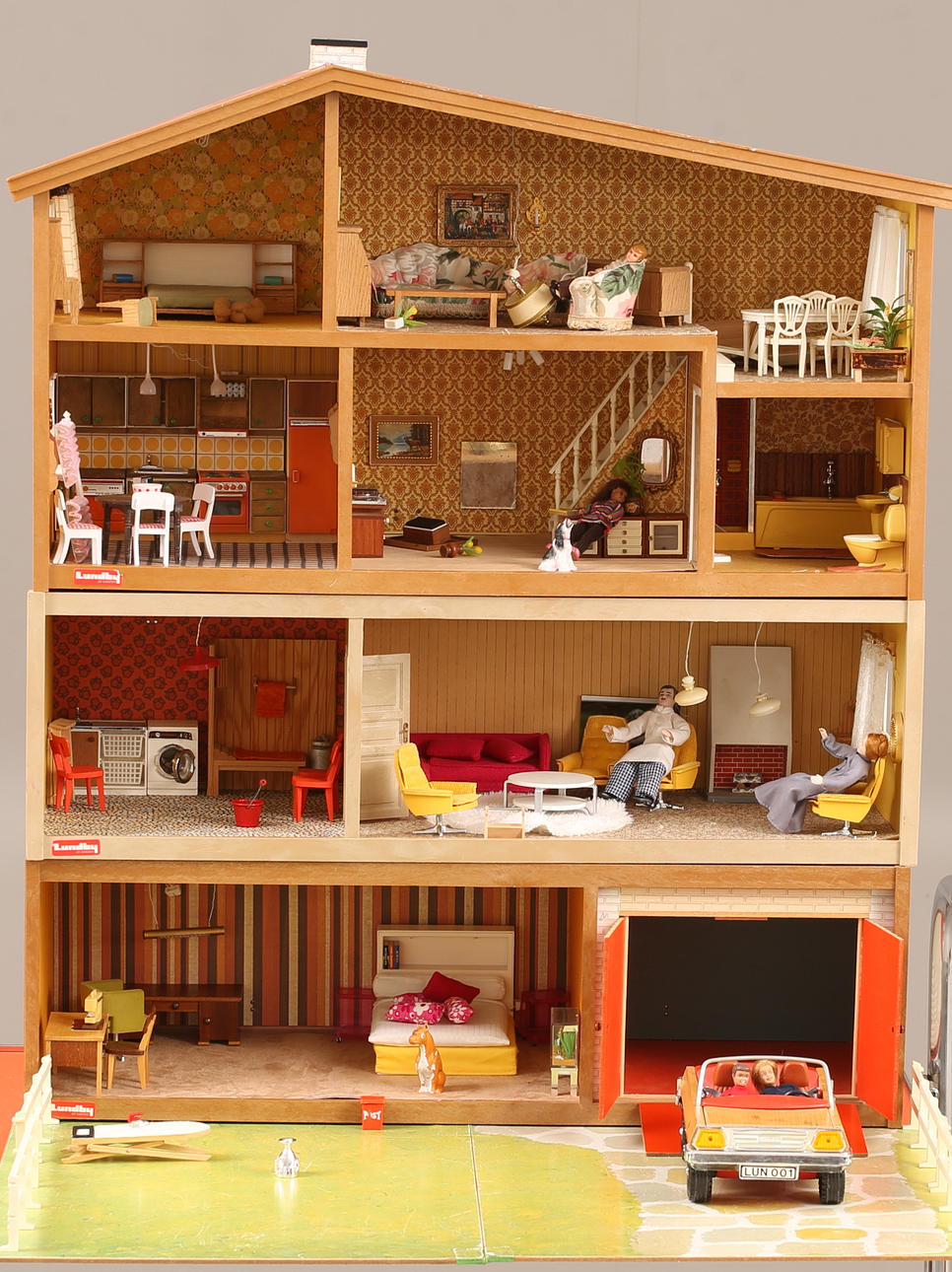 A DOLL HOUSE, Lundby, 1960s/70s.