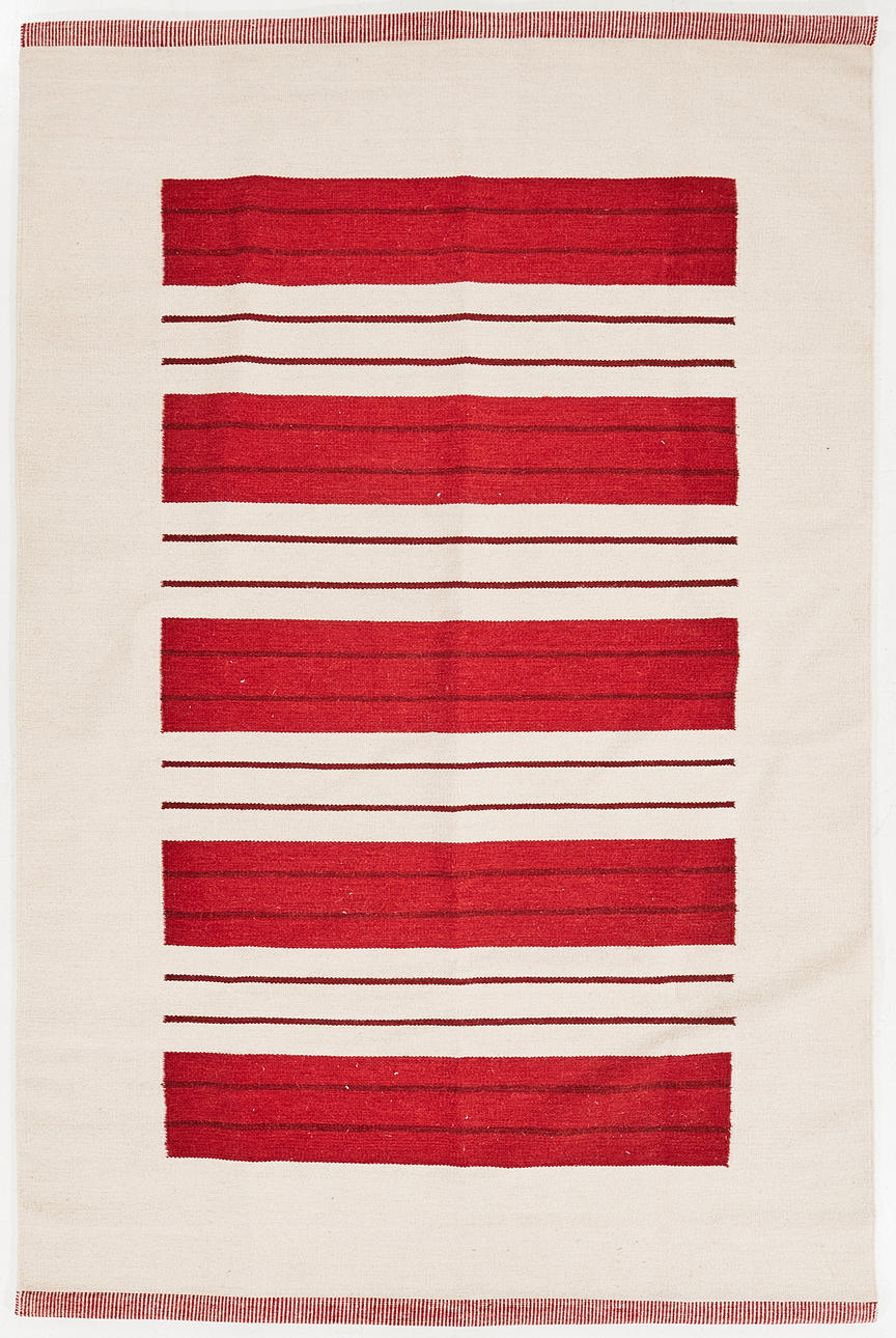 CARPET, yarrow linen, India.