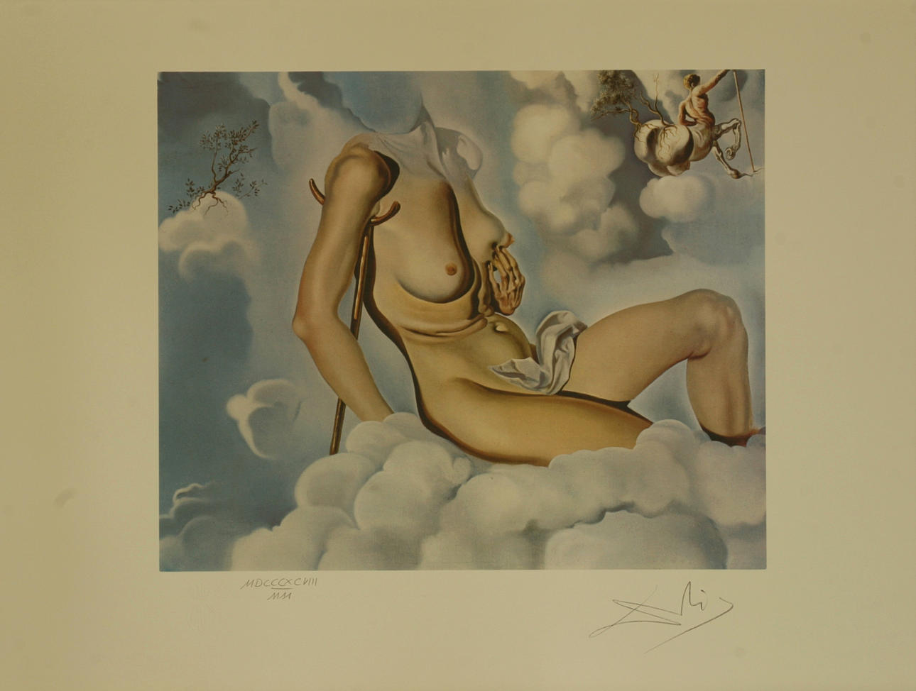 DALI, SALVADOR (1904 FIGUERES - 1989 EBENDA). EFTER. ”Honung är sötare som blod”.