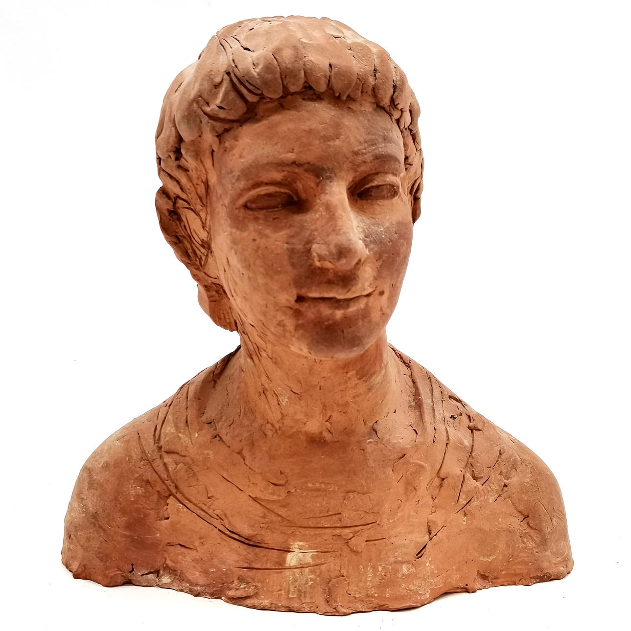 BUSTO CONTEMPORÁNEO DE ARCILLA.