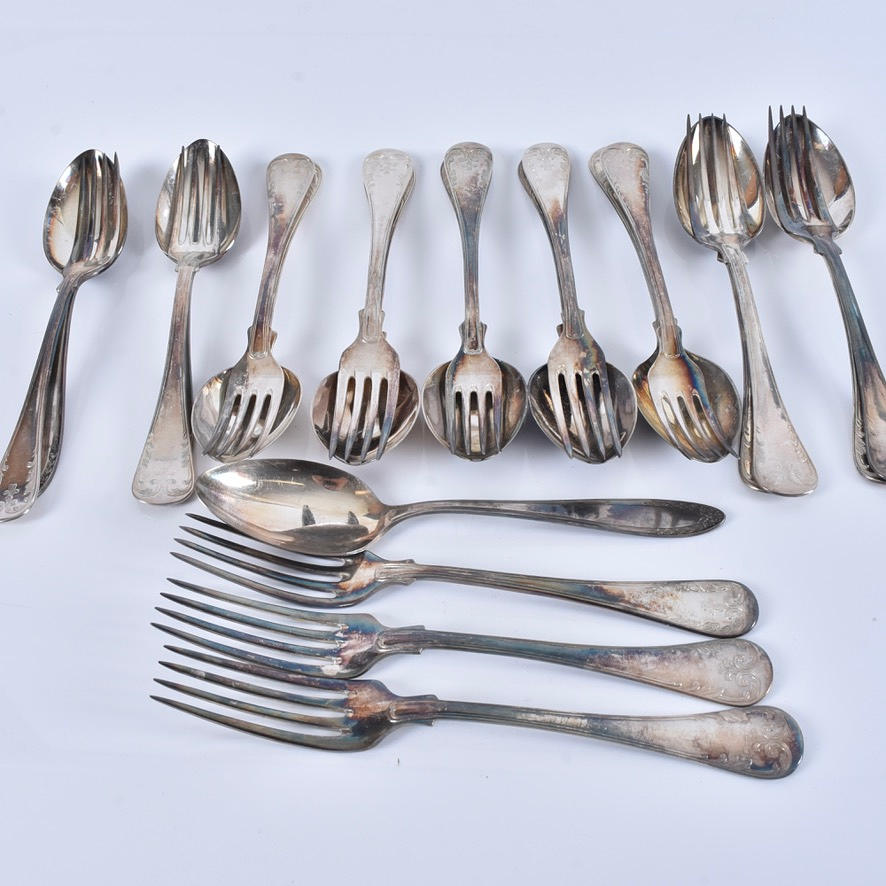NYSILVERWARE CUTLERY, 20th century.