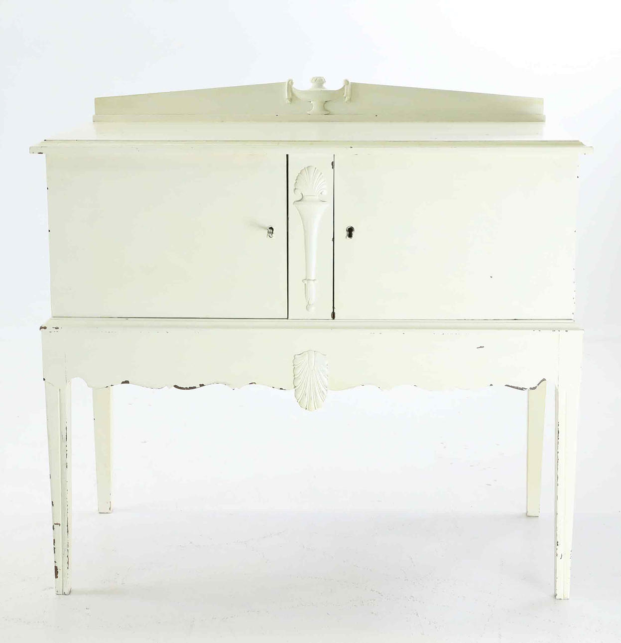 A Gustavian-style sideboard, circa 1900.