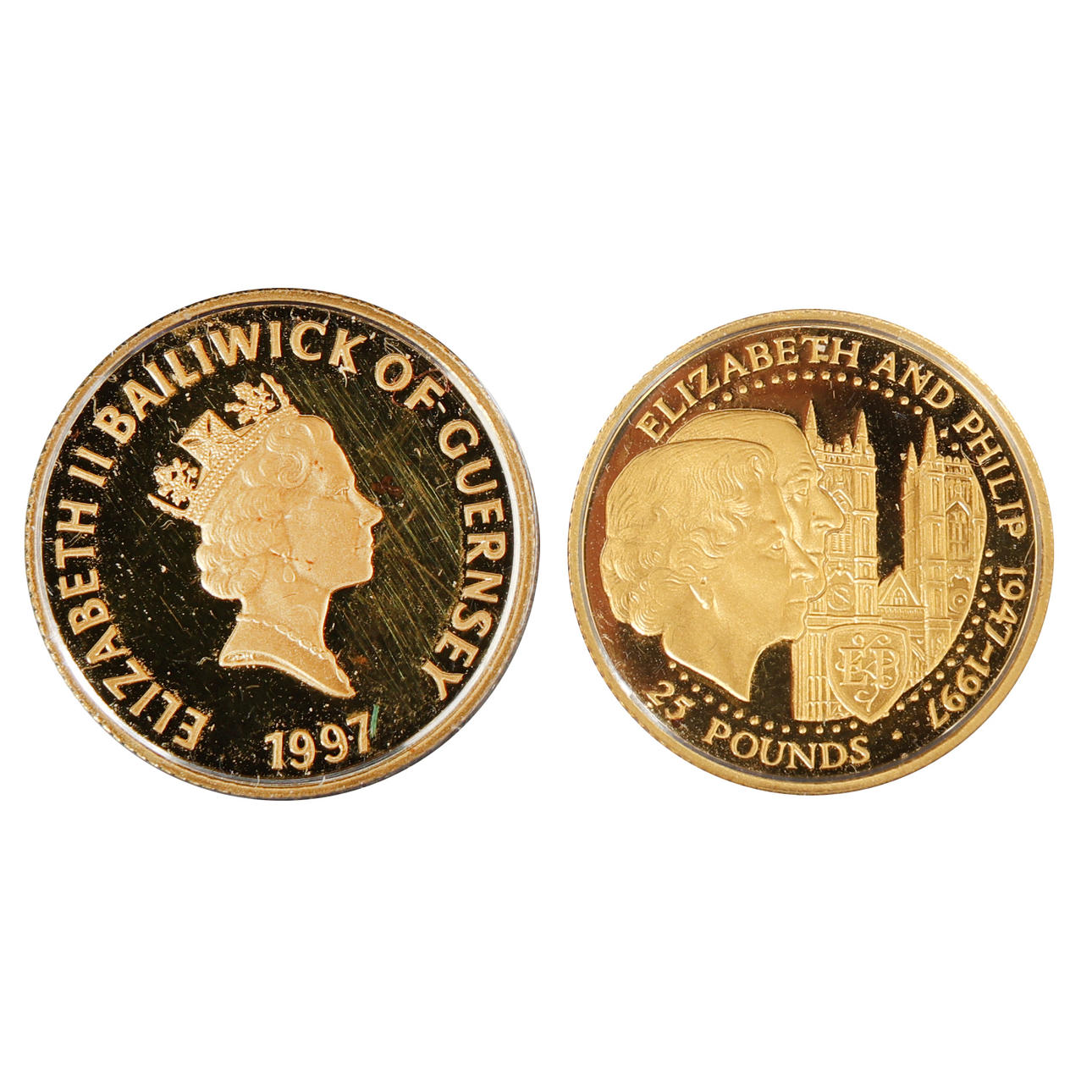 GOLD PROOF £25 COIN.