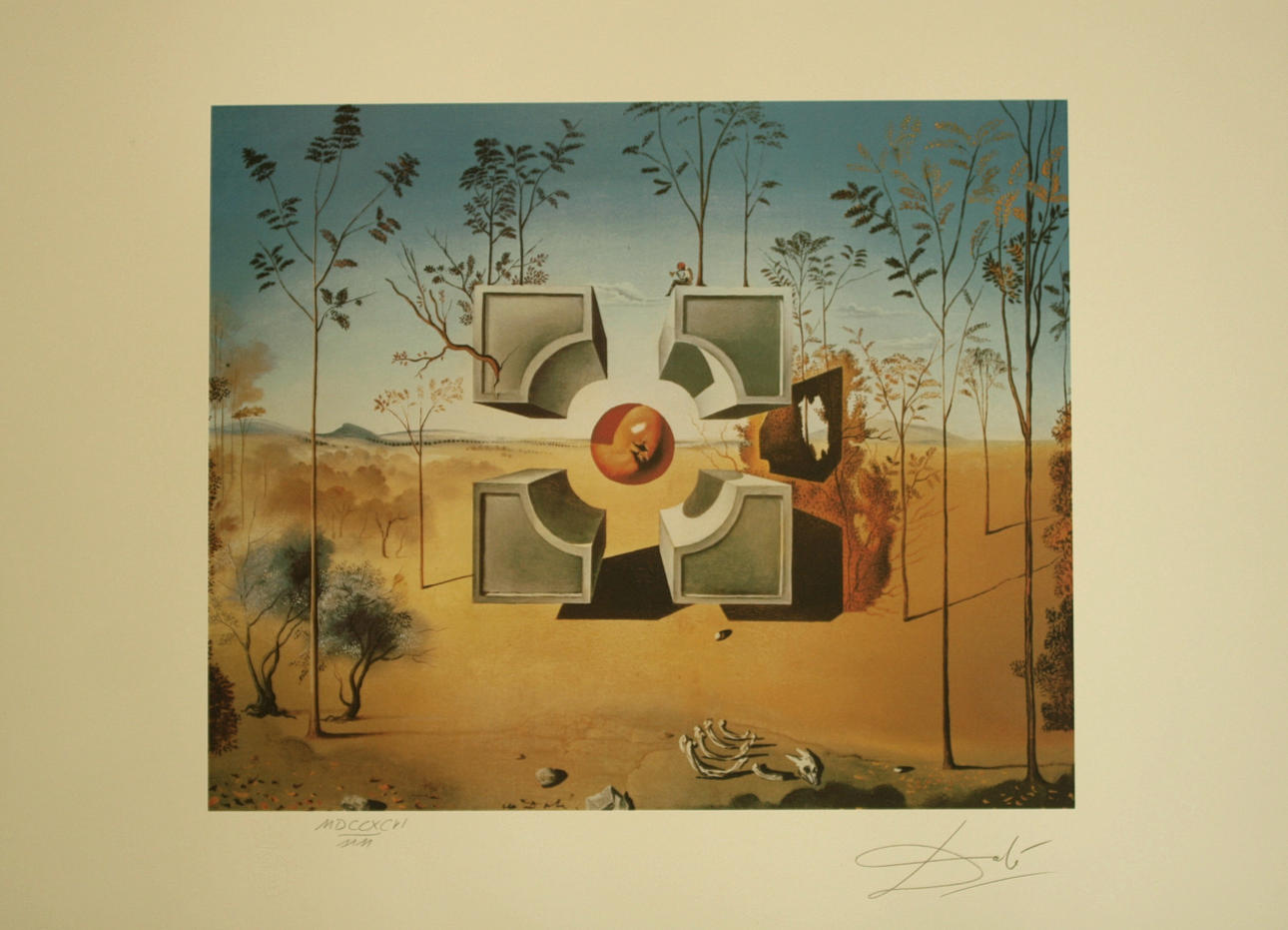 DALI, SALVADOR (1904 FIGUERES - 1989 EBENDA). EFTER. ”Kub - Dice”.