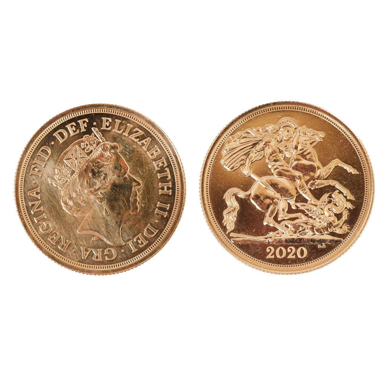 £2 GOLD COIN (DOUBLE SOVEREIGN).