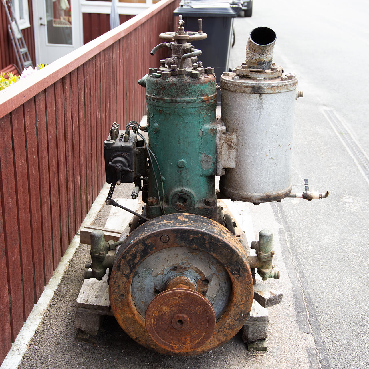 A boat engine, Saffle motor, 20th century.