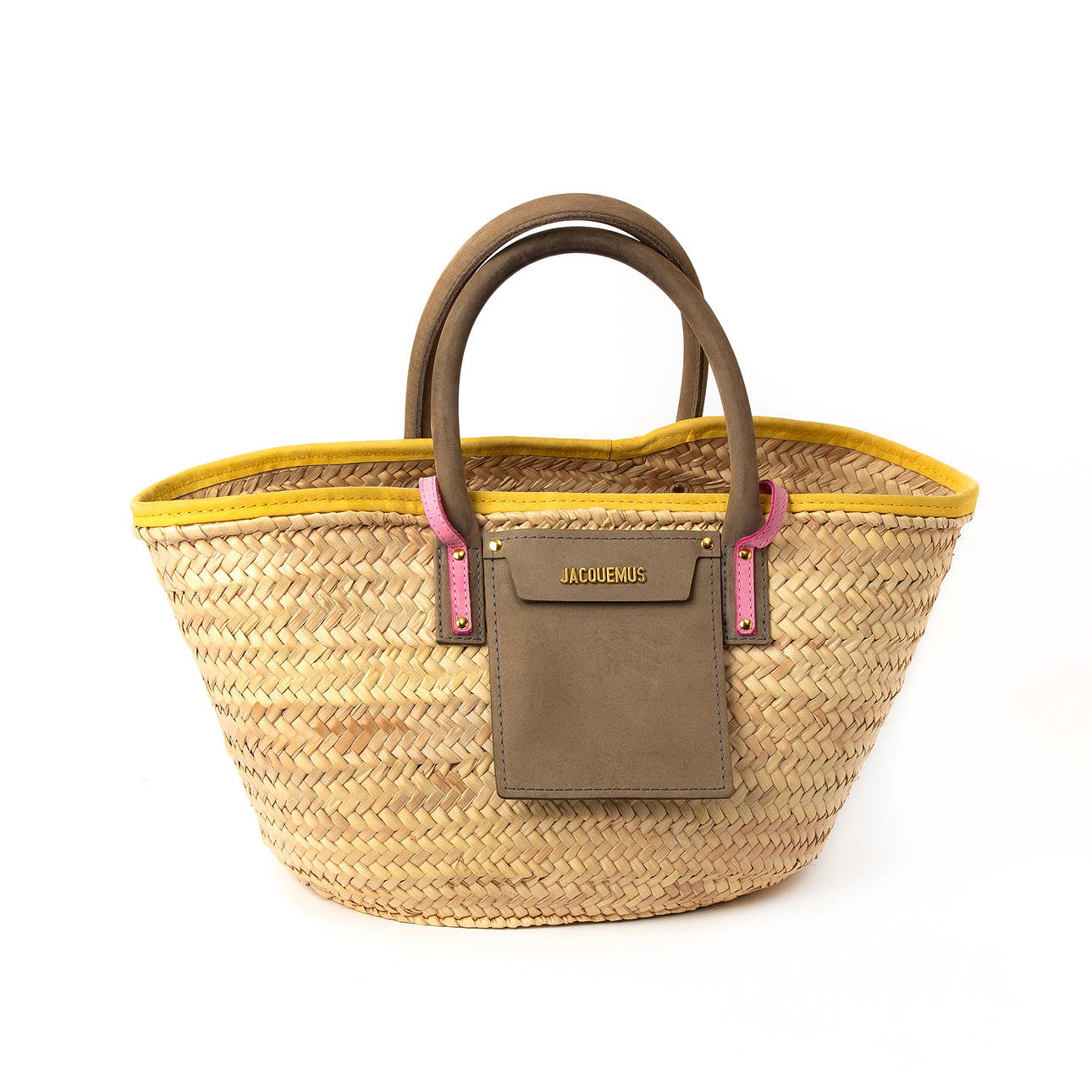JACQUEMUS. Bast bag, “Le Panier”.