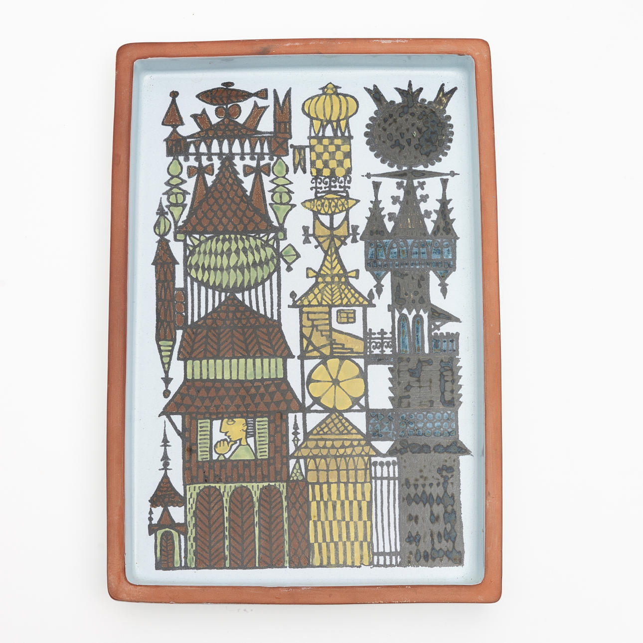 STIG LINDBERG. Rasva, ”Carnival”, Gustavsbergin studio.