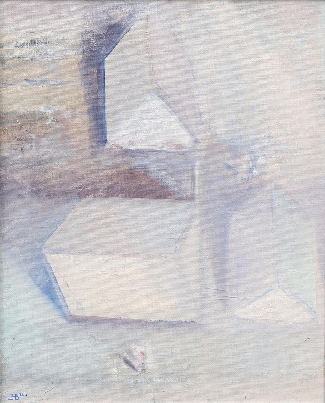 HENRIK BAGER, oil on canvas, signed and dated -86.